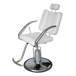 Zeige Details für Friseur Stuhl & Make up Stuhl - Platy - weiß Bild von Friseur Stuhl & Make up Stuhl - Platy - weiß
