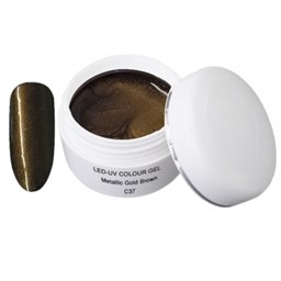 Zeige Details für UV Farbgel - C37 - Metallic Gold Brown- 5 ml Bild von UV Farbgel - C37 - Metallic Gold Brown- 5 ml
