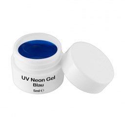 Bild von UV Farbgel - NEON- Collor Neon Blau - 5 ml
