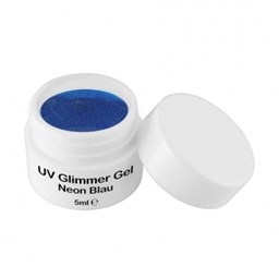 Zeige Details für Glimmer Gel 5 ml - Neon Blau  Bild von Glimmer Gel 5 ml - Neon Blau
