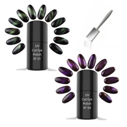 Zeige Produkte für Kategorie Naildesign - UV - Lacke - Cat Eye - Lack Bild für Kategorie Naildesign - UV - Lacke - Cat Eye - Lack