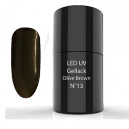 Bild von UV/LED- Gellack - Hybrid Polish 6ml - 13 Olive Brown