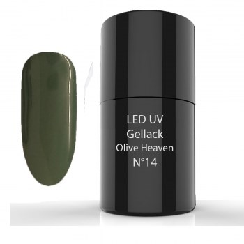 Bild von UV/LED- Gellack - Hybrid Polish 6ml - 14 Olive Heaven