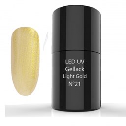 Bild von UV/LED- Gellack - Hybrid Polish 6ml - 21 Light Gold
