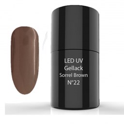 Bild von UV/LED- Gellack - Hybrid Polish 6ml - 22 Sorrel Brown