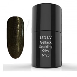 Zeige Details für UV/LED- Gellack - Hybrid Polish 6ml - 25 Sparkling Olive Bild von UV/LED- Gellack - Hybrid Polish 6ml - 25 Sparkling Olive