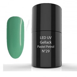 Zeige Details für UV/LED- Gellack - Hybrid Polish 6ml - 29 Pastel Petrol Bild von UV/LED- Gellack - Hybrid Polish 6ml - 29 Pastel Petrol