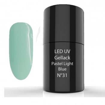 Bild von UV/LED- Gellack - Hybrid Polish 6ml - 31 Pastel Light Blue