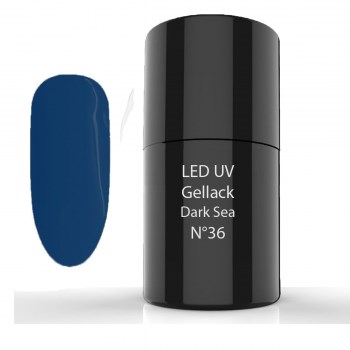 Bild von UV/LED- Gellack - Hybrid Polish 6ml - 36 Dark Sea