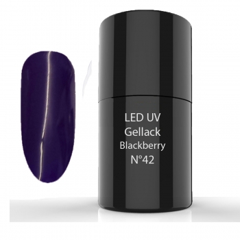 Bild von UV/LED- Gellack - Hybrid Polish 6ml - 42 Blackberry