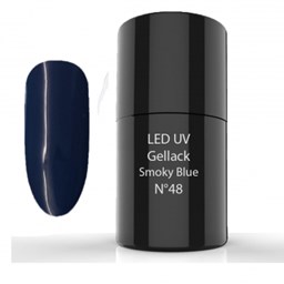 Bild von UV/LED- Gellack - Hybrid Polish 6ml - 48 Smoky Blue
