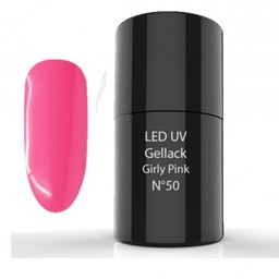 Bild von UV/LED- Gellack - Hybrid Polish 6ml - 50 Girly Pink