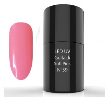 Bild von UV/LED- Gellack - Hybrid Polish 6ml - 59 Soft Pink