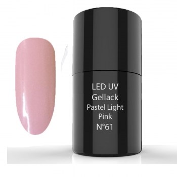 Bild von UV/LED- Gellack - Hybrid Polish 6ml - 61 Pastel Light Pink
