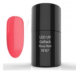 Bild von UV/LED- Gellack - Hybrid Polish 6ml - 87 Rosy Red