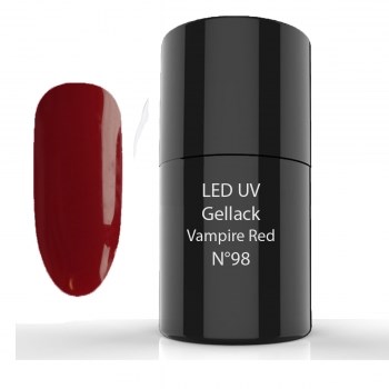 Bild von UV/LED- Gellack - Hybrid Polish 6ml - 98 Vampire Red