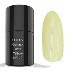 Bild von UV/LED- Gellack - Hybrid Polish 6ml - 125 Pastel Yellow