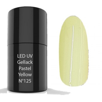 Bild von UV/LED- Gellack - Hybrid Polish 6ml - 125 Pastel Yellow