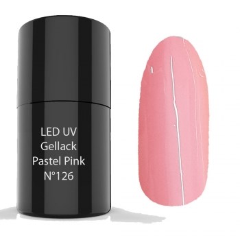 Bild von UV/LED- Gellack - Hybrid Polish 6ml - 126 Pastel Pink