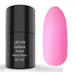 Bild von UV/LED- Gellack - Hybrid Polish 6ml - 127 Pastel Neon Rose