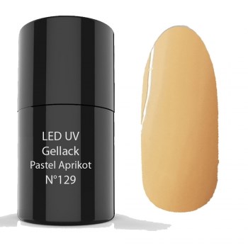 Bild von UV/LED- Gellack - Hybrid Polish 6ml - 129 Pastel Aprico