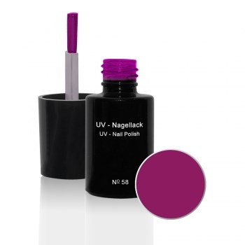 Bild von UV Nagellack 6ml - N°58 Purple Pink