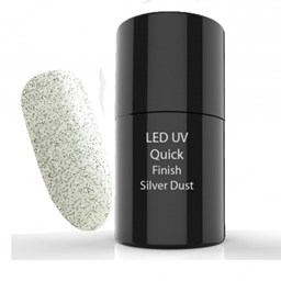 Zeige Details für UV/LED Quick Finish Gel Silver Dust 5 ml Bild von UV/LED Quick Finish Gel Silver Dust 5 ml