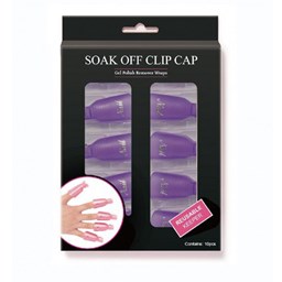 Zeige Details für Soak Off Nail Clip Caps - Lila Bild von Soak Off Nail Clip Caps - Lila