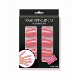 Bild von Soak Off Nail Clip Caps - Pink