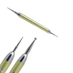 Zeige Details für Spot Swirl Metallic mit Strassbesatz - Gold Bild von Spot Swirl Metallic mit Strassbesatz - Gold