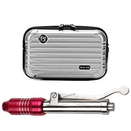 Zeige Details für Hyaluron Pen - silber/rot Bild von Hyaluron Pen - silber/rot