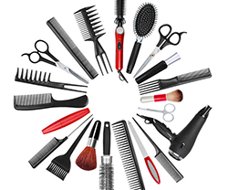 Zeige Produkte für Kategorie Friseur - Kämme, Bürsten, Scheren Bild für Kategorie Friseur - Kämme, Bürsten, Scheren